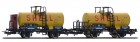 74198 Sachsenmodelle Set of 2 Tank cars "SHELL"
